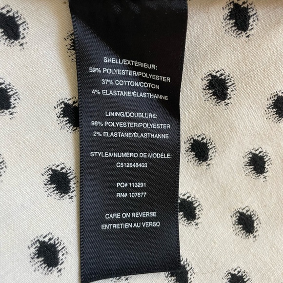 Alice + Olivia Tanner Crepe Mini Dress Black, Cream
Size 8 - Picture 13 of 15